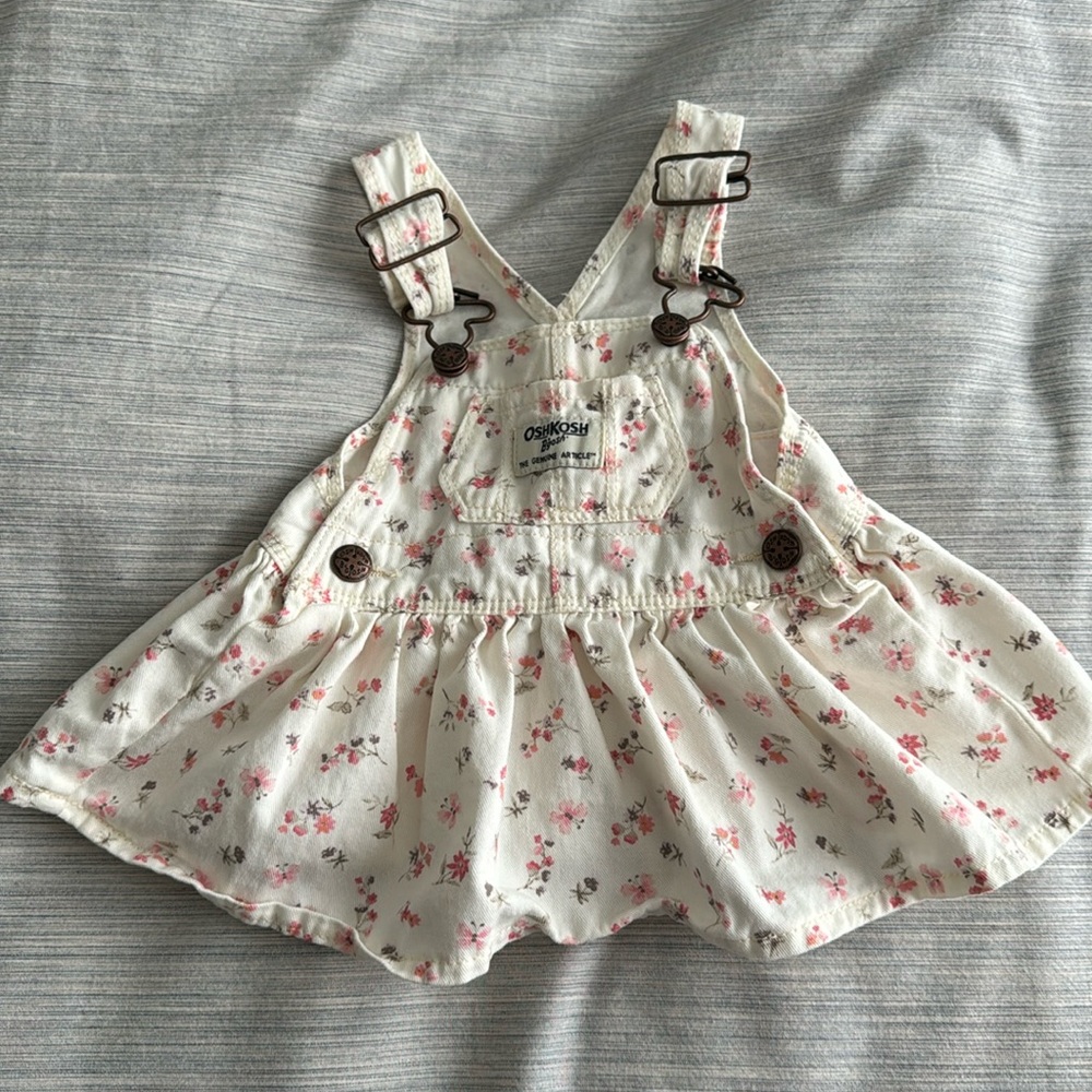 OshKosh overall dress 0-3